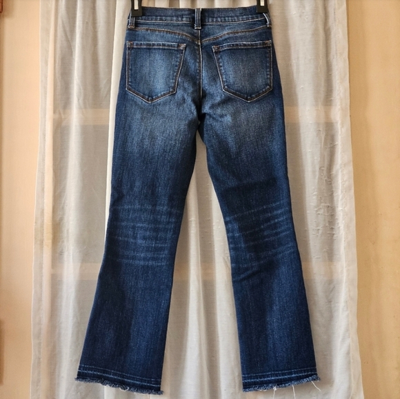 📌51 J BRAND MID RISE CROP JEANS WOMEN'S SIZE 23 - Picture 4 of 11